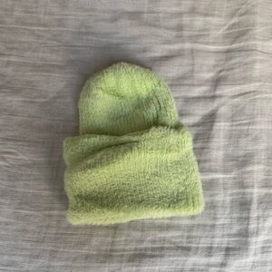 Open Edit Light Green Beanie NWOT